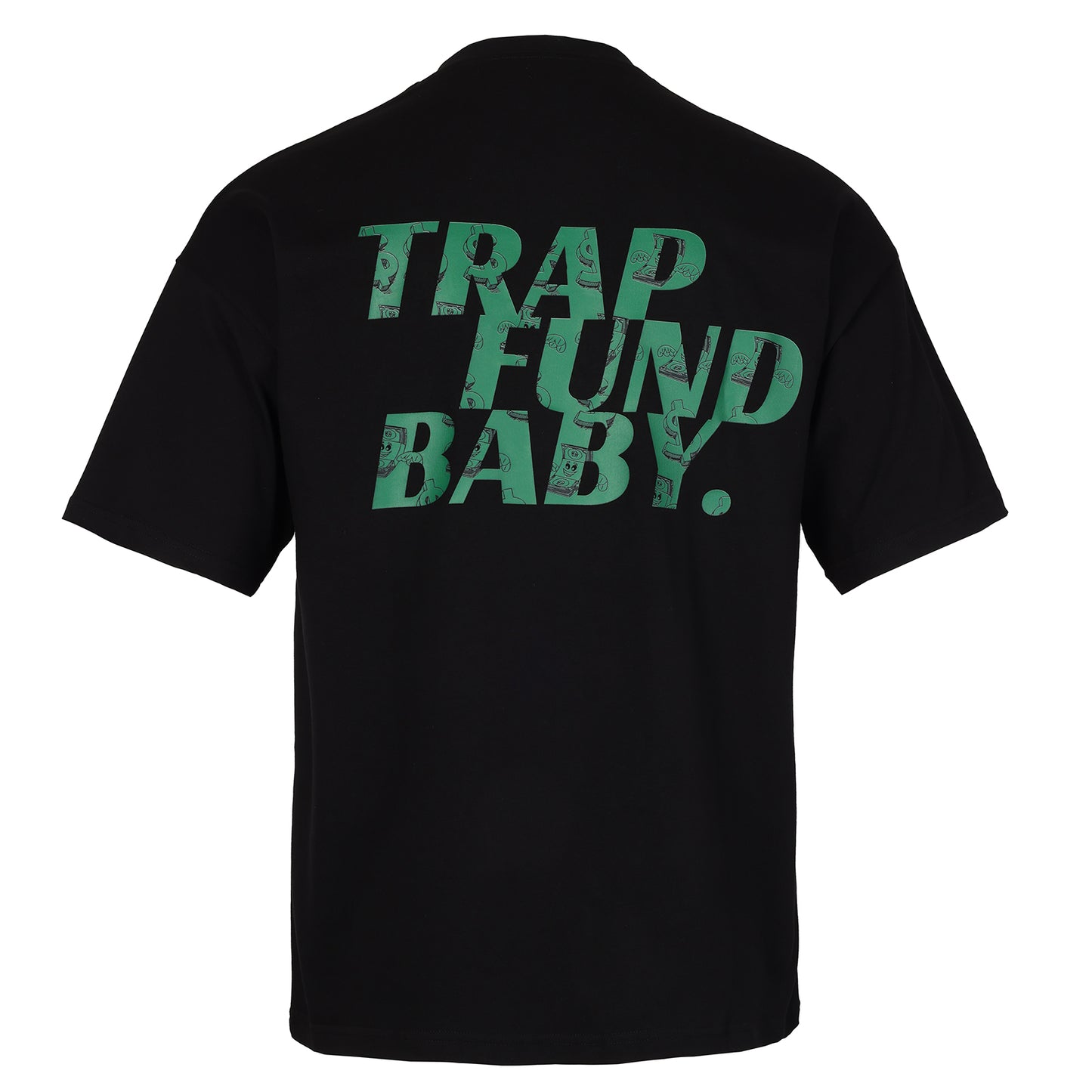 TRAP FUND BABY - BLACK/GREEN