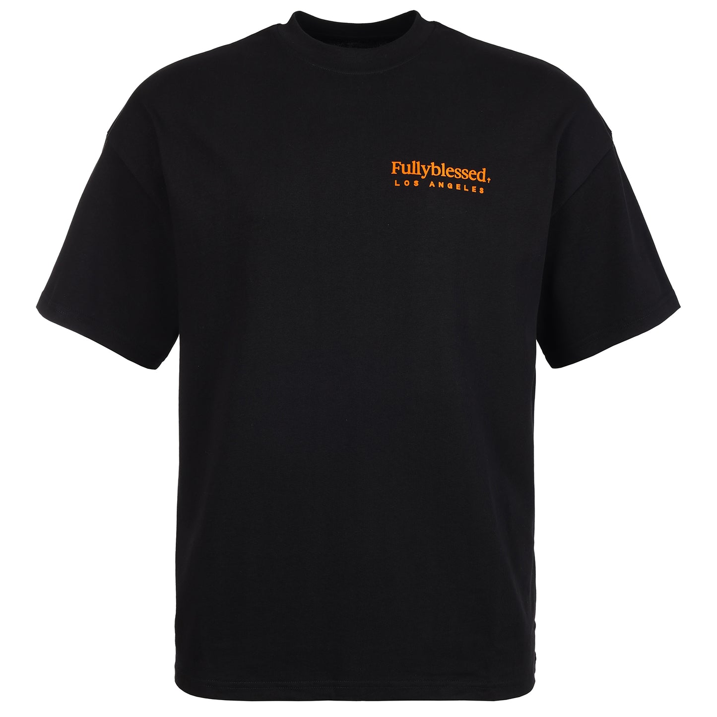 BLACK/ORANGE COMMUNITY CLUB TEE