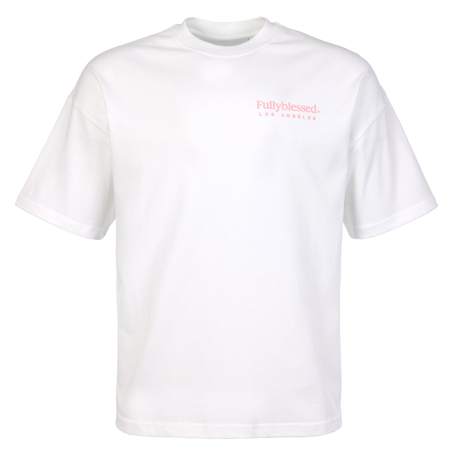 WHITE/PINK COMMUNITY CLUB TEE