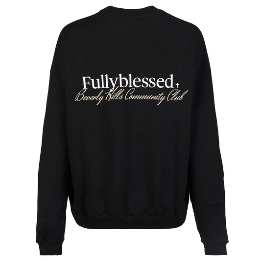 BEVERLY HILLS COMMUNITY CLUB CREWNECK - BLACK