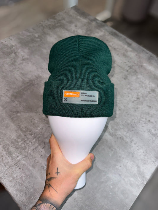 Registered Trademark Beanie - Forest Green