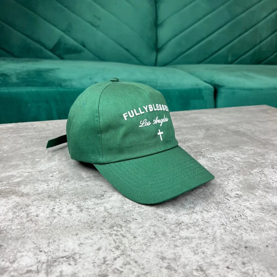 PINE GREEN RELAXED CAP