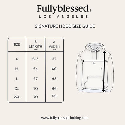 Signature Hood Size Guide