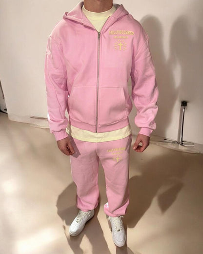 Pink Tracksuit Bottoms