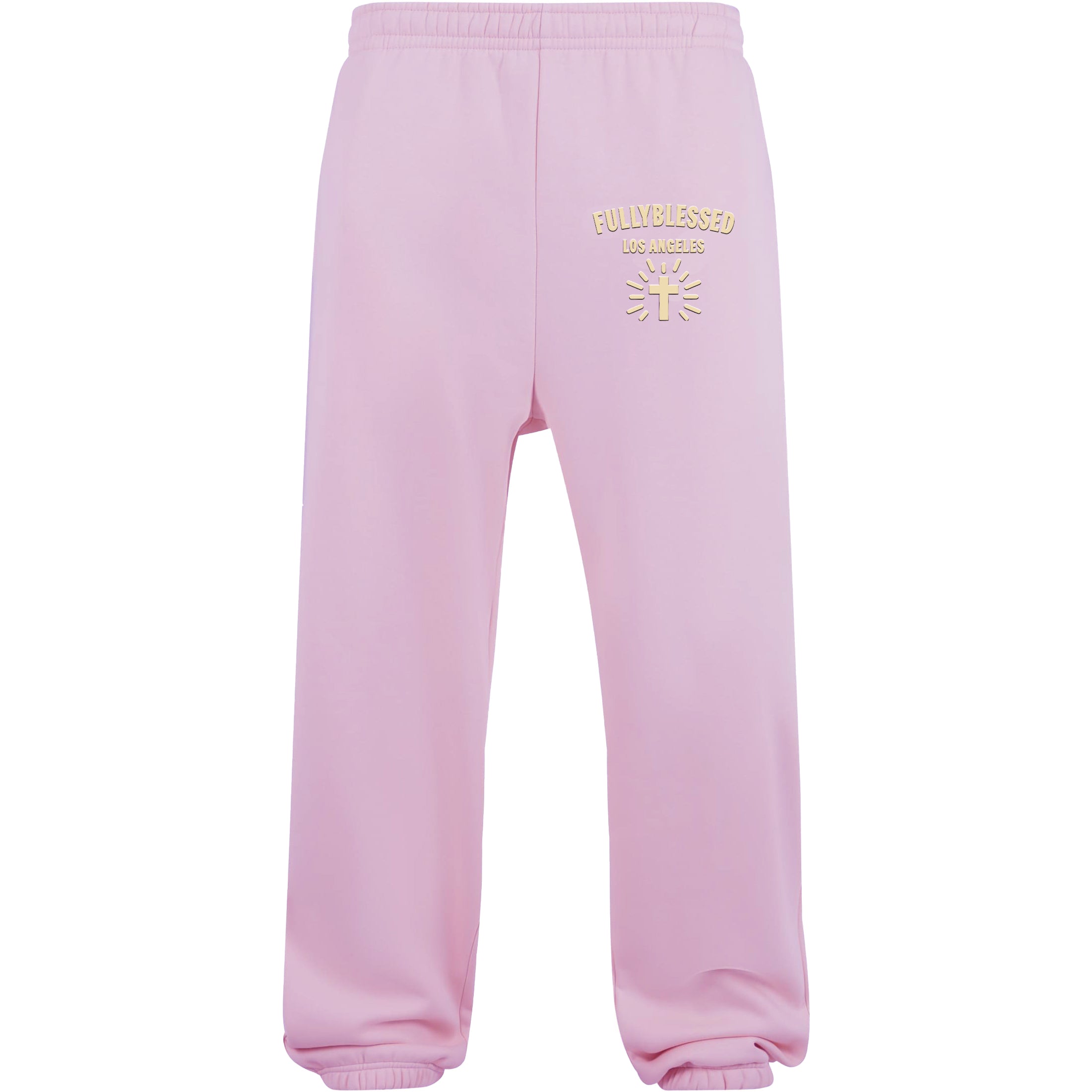 SIGNATURE CUFFED SWEATPANTS PINK