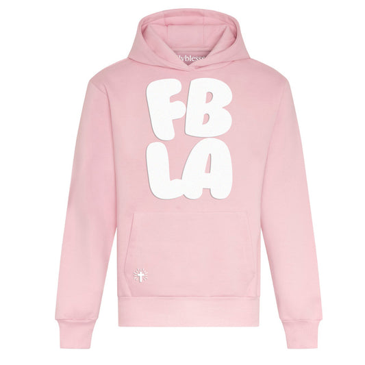 FBLA PULLOVER HOODIE - BABY PINK